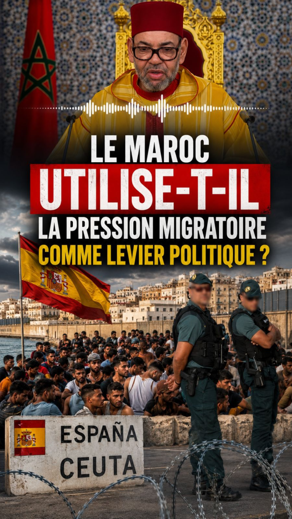 Le Maroc intensifie la pression sur Madrid et réactive la carte migratoire pour faire pression sur l’Espagne !