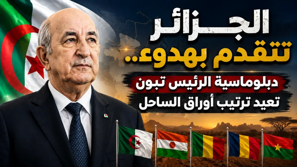 الجزائر تتقدم بهدوء .. دبلوماسية الرئيس تبون تعيد ترتيب أوراق الساحل