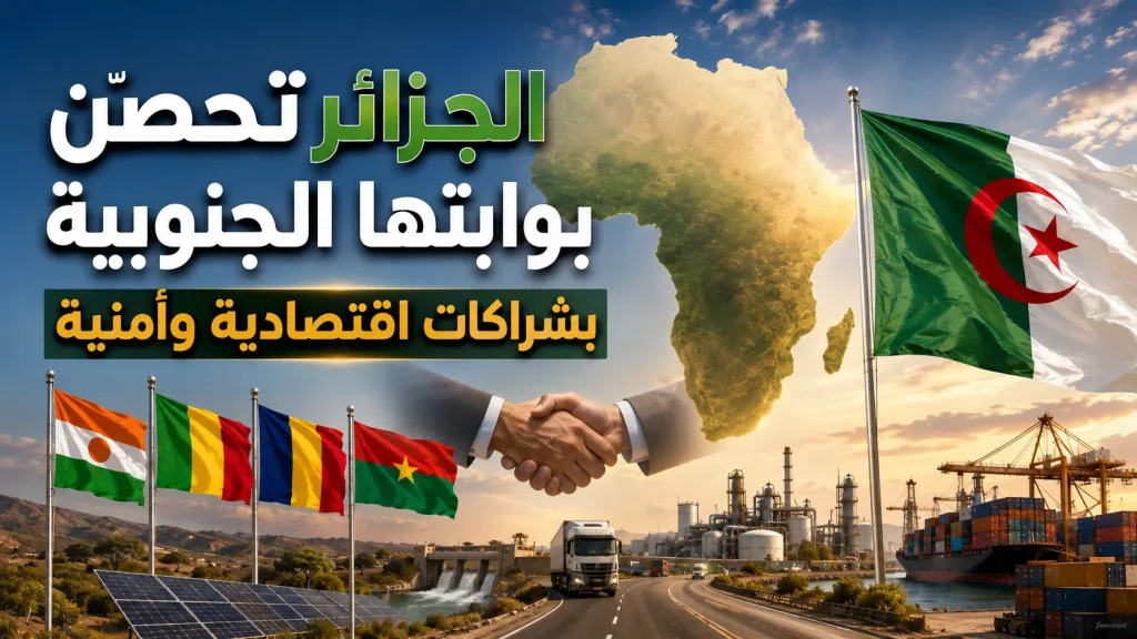 الجزائر تحصّن بوابتها الجنوبية بشراكات اقتصادية وأمنية