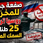 صفعة جديدة للمخزن.. روسيا ترفض 25 طنا من السمك المغربي