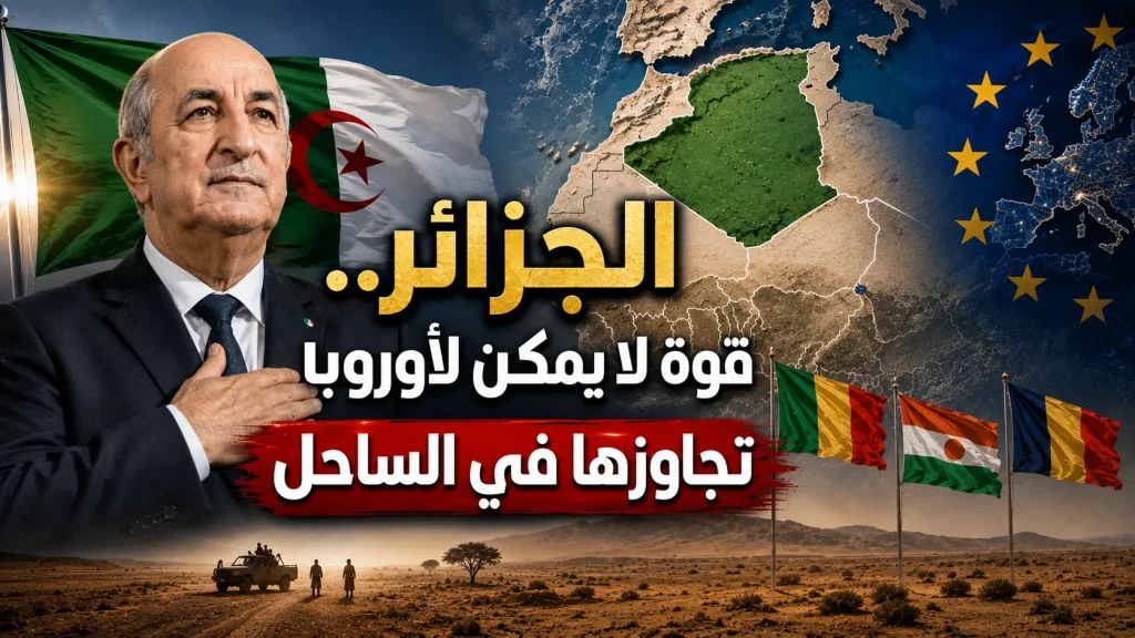 الجزائر.. قوة لا يمكن لأوروبا تجاوزها في الساحل