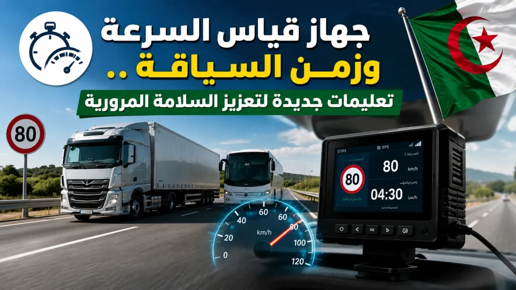 جهاز قياس السرعة وزمن السياقة.. تعليمات جديدة لتعزيز السلامة المرورية