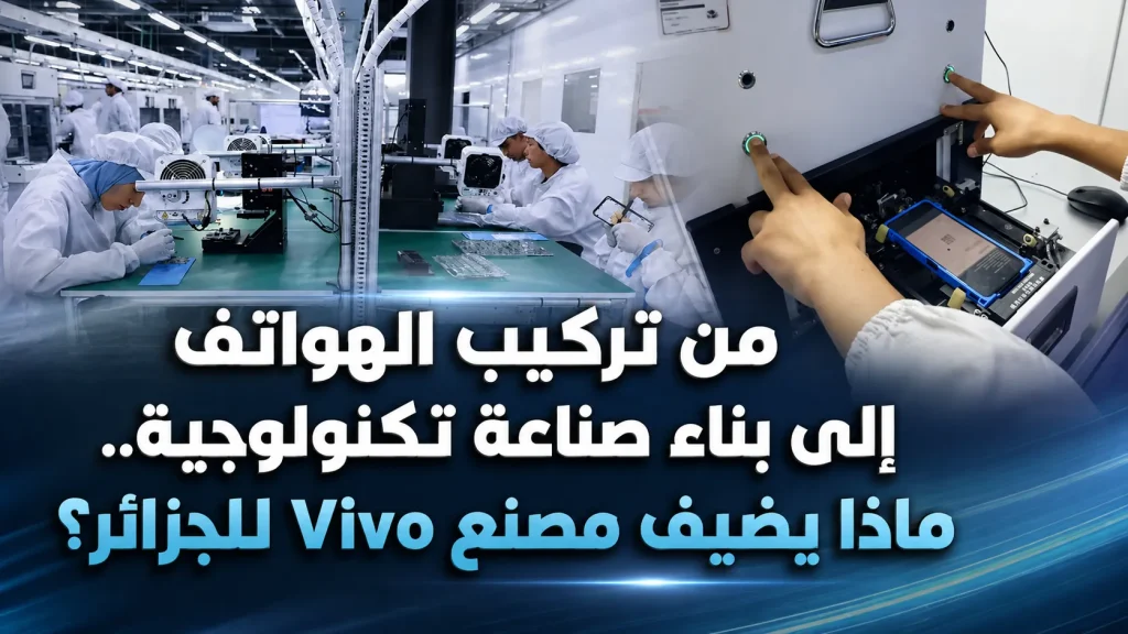 من تركيب الهواتف إلى بناء صناعة تكنولوجية.. ماذا يضيف مصنع Vivo إلى الجزائر؟