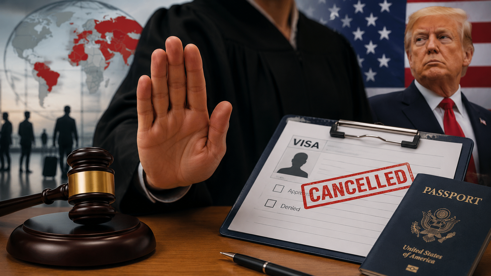 ضربة جديدة لسياسة ترامب.. القضاء الأمريكي يلغي تعليق تأشيرات الهجرة للجزائريين