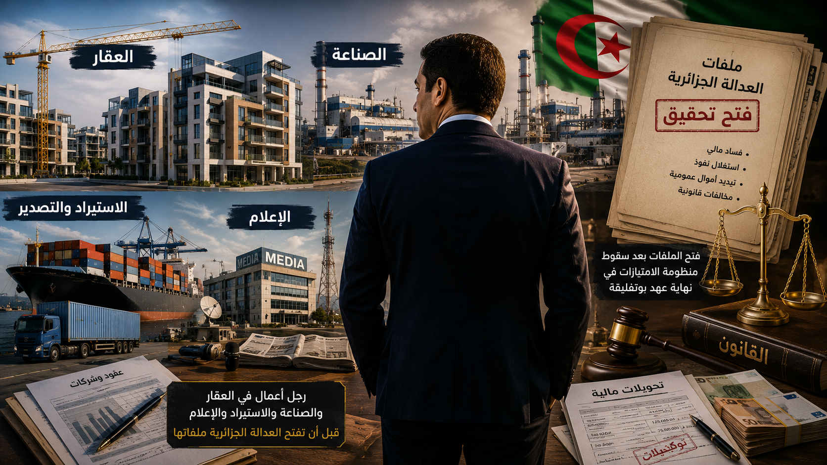 أموال “أيوب عيسيو ” المنهوبة من الجزائر تسيل لعاب اللوبي الصهيوني و سماسرة المخابرات المغربية ..ما القصة ؟
