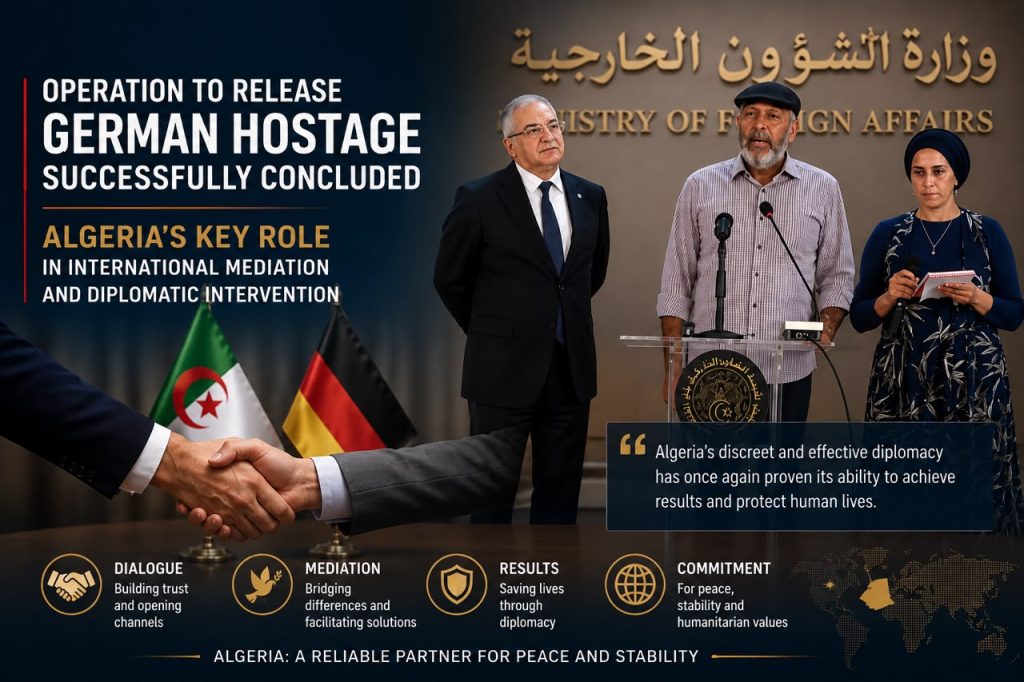 Algeria’s Diplomacy Secures the Release of German Hostage