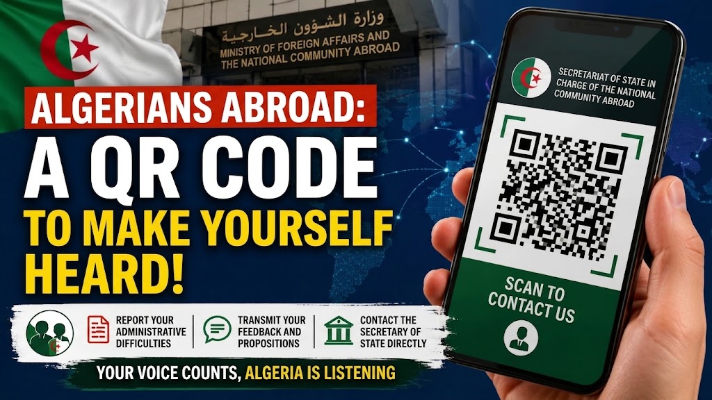 A QR Code to Bring Algerians Abroad Closer to Government Services