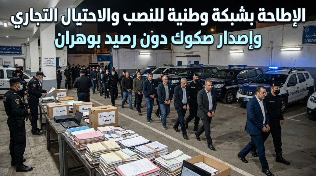 أخطر شبكة وطنية للنصب والإحتيال التجاري في قبضة الأمن الجزائري!