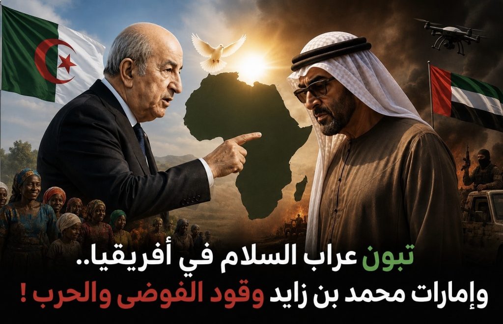 تبون عراب السلام في أفريقيا.. وإمارات محمد بن زايد وقود الفوضى والخراب !