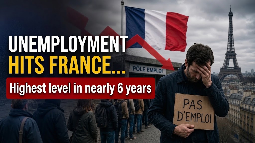 Unemployment Hits France: Highest Rate in Nearly 6 Years