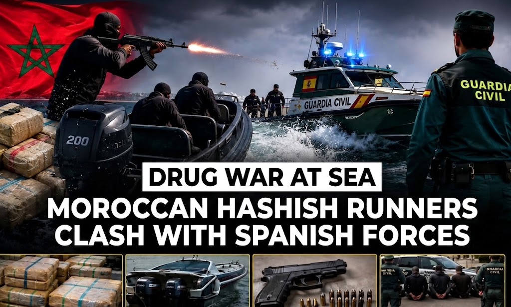 Drug War at Sea: Moroccan Hashish Runners Clash With Spanish Forces
