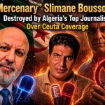“Mercenary “Slimane Boussoufa Destroyed by Algeria’s Top Journalists Over Ceuta Coverage