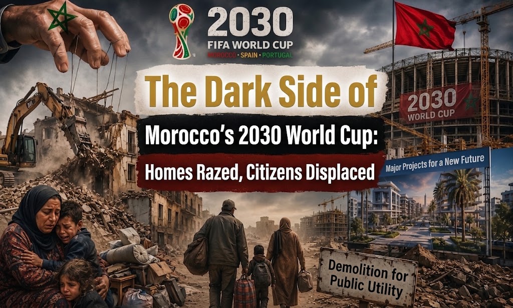 The Dark Side of Morocco’s 2030 World Cup: Homes Razed, Citizens Displaced