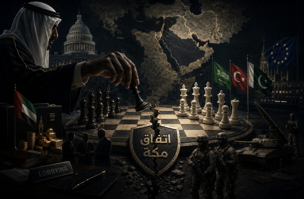 لوبيات إماراتية تتحرك في واشنطن وأوروبا لتقويض اتفاق مكة