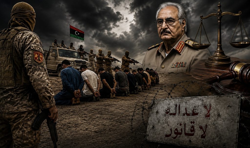 ميليشيات حفتر تعدم 10 مدنيين في شرق ليبيا و تفجر أزمة قانونية و حقوقية