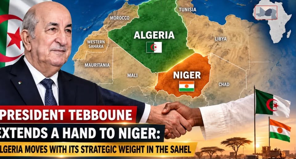 President Tebboune Extends a Hand to Niger: Algeria Moves with Its Strategic Weight in the Sahel