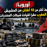 أوروبا: ضبط أكثر من 10 أطنان من الحشيش وتحديد المغرب مقرا لقيادة شبكات المخدرات