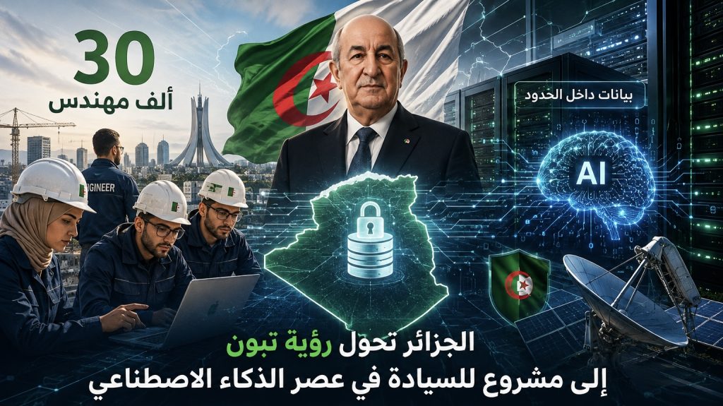 30 ألف مهندس وبيانات داخل الحدود.. الجزائر تحول رؤية تبون إلى مشروع للسيادة في عصر الذكاء الاصطناعي