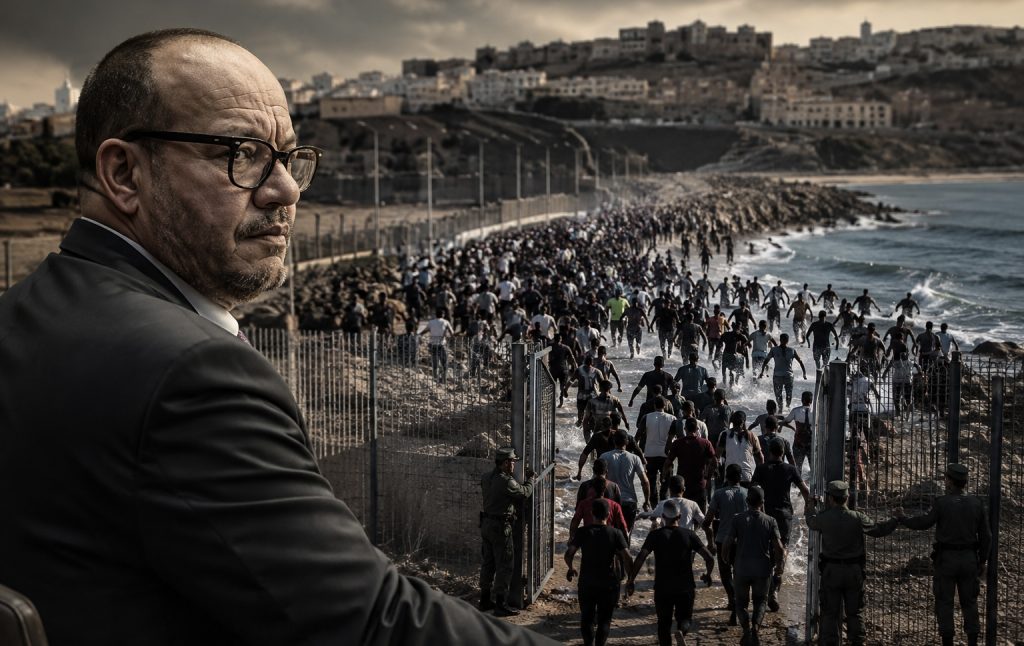 مستشار محمد السادس.. العقل المدبر للهجرة الجماعية إلى سبتة الإسبانية!
