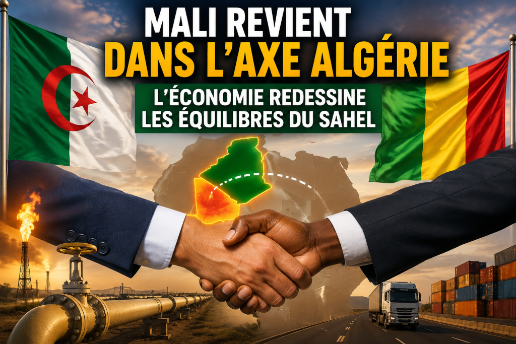 Mali–Algérie : l’économie relance la dynamique après un an de tension