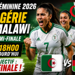 CAN féminine : les Algériennes jouent leur place en finale face au Malawi