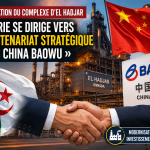 El Hadjar : l’Algérie mise sur China Baowu pour moderniser son complexe sidérurgique