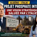 La souveraineté alimentaire au cœur du projet algérien de phosphate, selon l’ambassadrice d’Italie