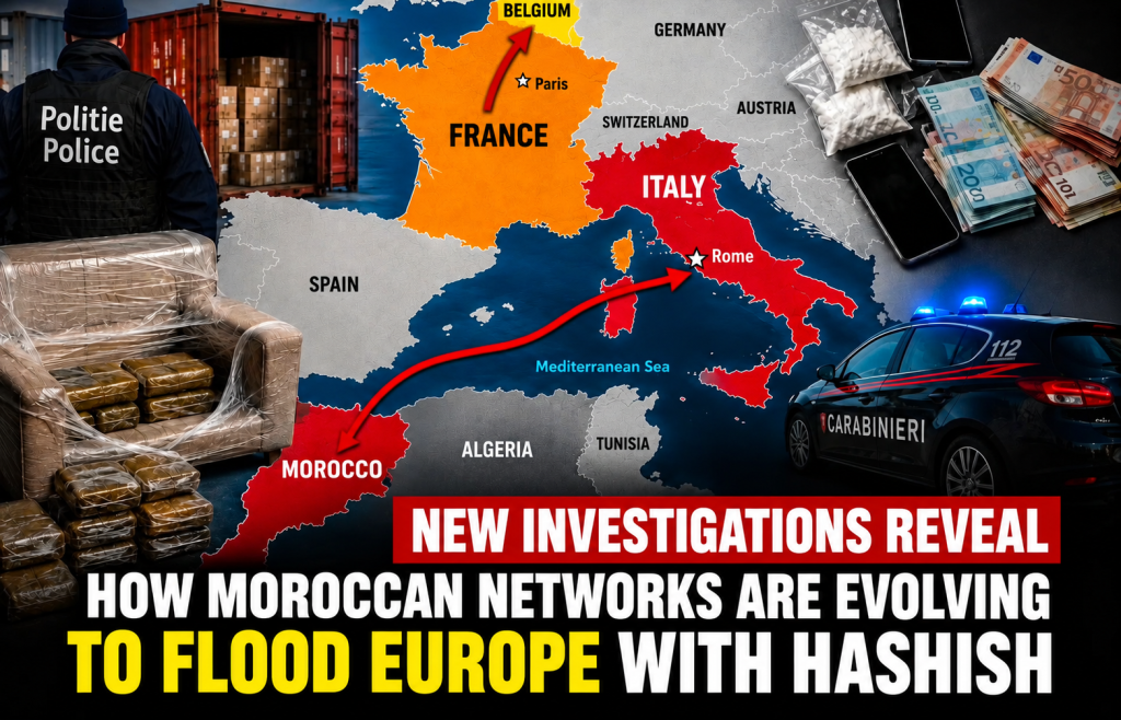 New Investigations Reveal How Moroccan Networks Are Evolving to Flood Europe with Hashish