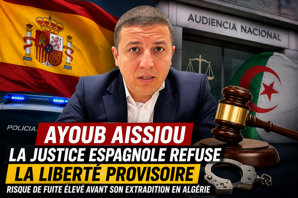 Espagne : Ayoub Aissiou reste en prison, la justice craint une fuite