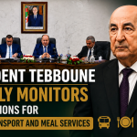 President Tebboune Closely Monitors Preparations for School Transport and Meal Services
