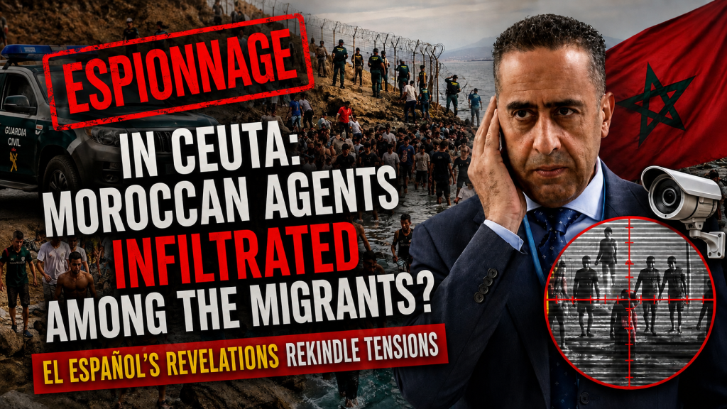 Espionage in Ceuta: Moroccan agents infiltrated among the migrants? El Español’s revelations rekindle tensions