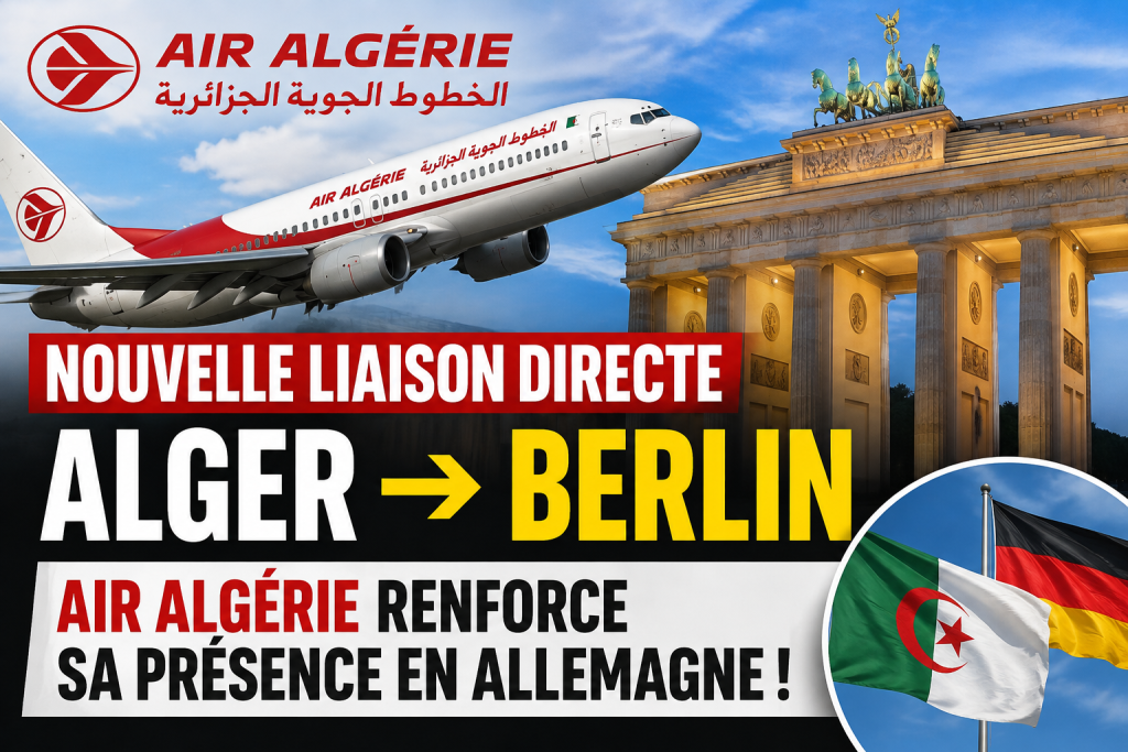 Air Algérie : une nouvelle liaison directe entre Alger et Berlin