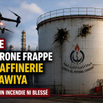 Libye : un drone percute un réservoir de naphta dans la raffinerie de Zawiya