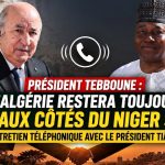 Tebboune réaffirme le soutien indéfectible de l’Algérie au Niger