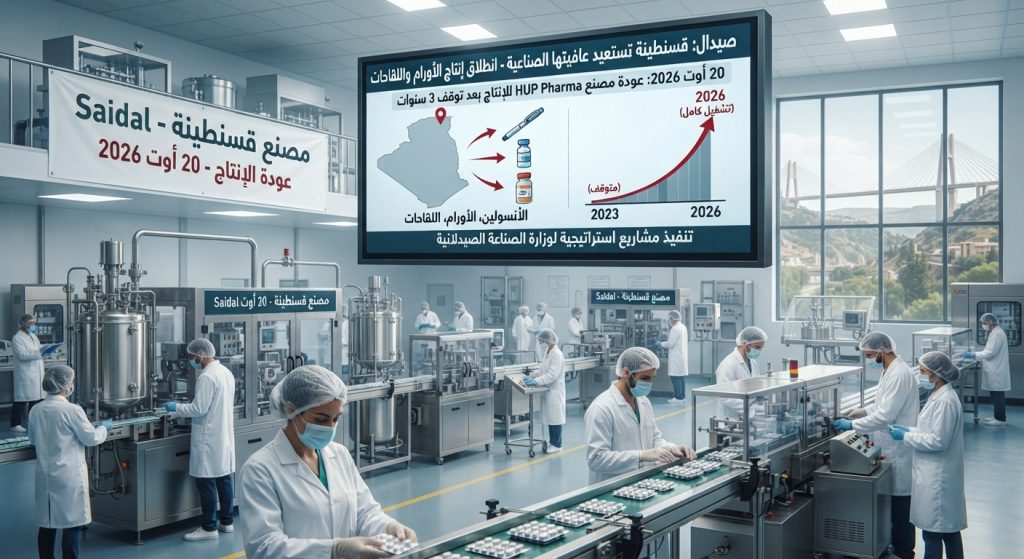 صيدال تضاعف رقم أعمالها إلى 44 مليار دينار.. كيف أعاد تبون بناء عملاق الدواء الجزائري؟