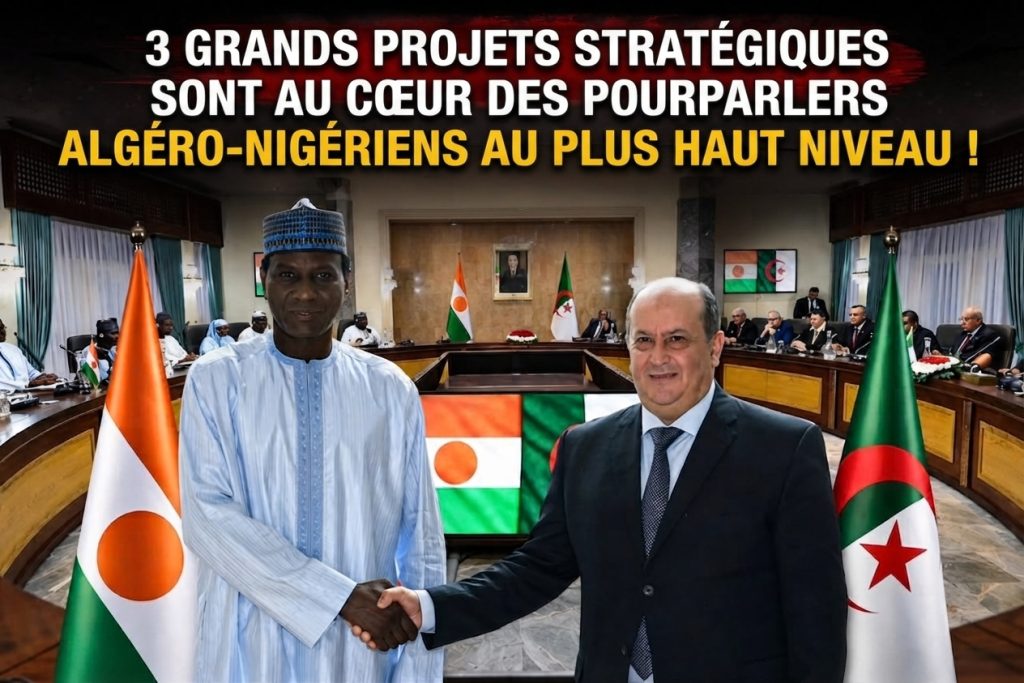 3 grands projets stratégiques au cœur des discussions algéro-nigériennes au plus haut niveau