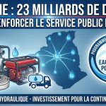 Algérie : 23 milliards de dinars pour renforcer le service public de l’eau
