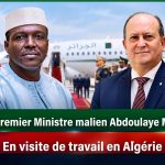 Le Premier ministre malien Abdoulaye Maïga arrive à Alger