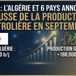 Opep+ : l&rsquo;Algérie et six autres pays annoncent une hausse de leur production de pétrole en septembre