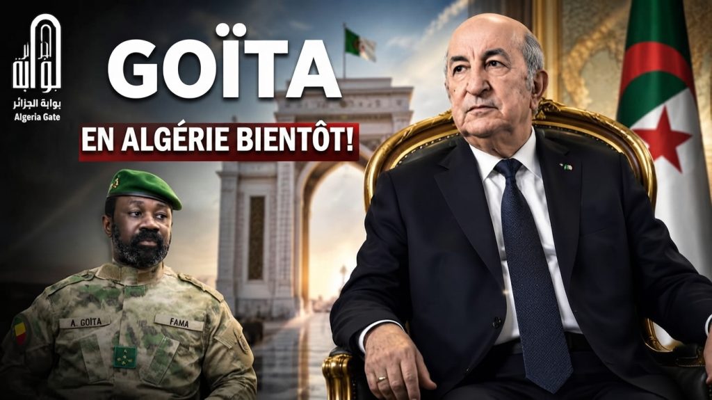 Goïta attendu prochainement en Algérie !