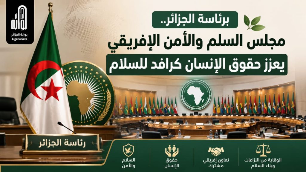 برئاسة الجزائر.. مجلس السلم والأمن الإفريقي يعزز حقوق الإنسان كرافد للسلام