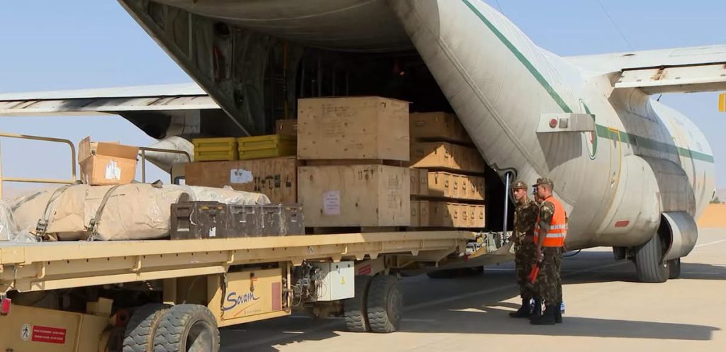 Algerian army delivers 4 helicopters and military equipment to Niger on President Tebboune’s orders