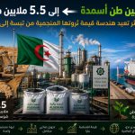 من 5.5 ملايين طن فوسفات إلى 4 ملايين طن أسمدة.. الجزائر تعيد هندسة قيمة ثروتها المنجمية من تبسة إلى عنابة