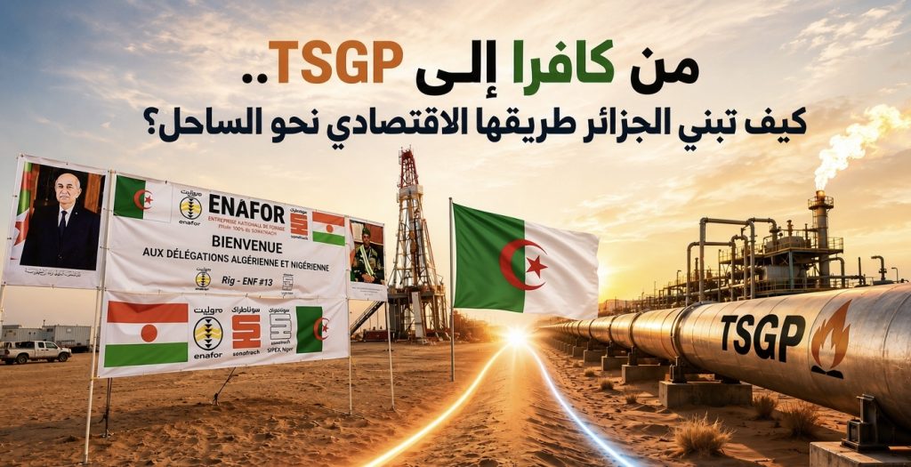 من كافرا إلى TSGP.. كيف تبني الجزائر طريقها الاقتصادي نحو الساحل؟