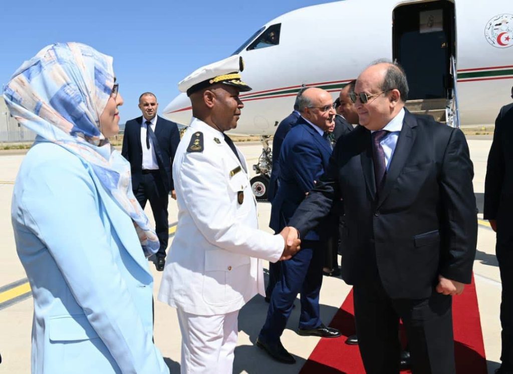 Representing President Tebboune… Algeria’s Prime Minister arrives in Italy to attend the opening ceremony of the Mediterranean Games
