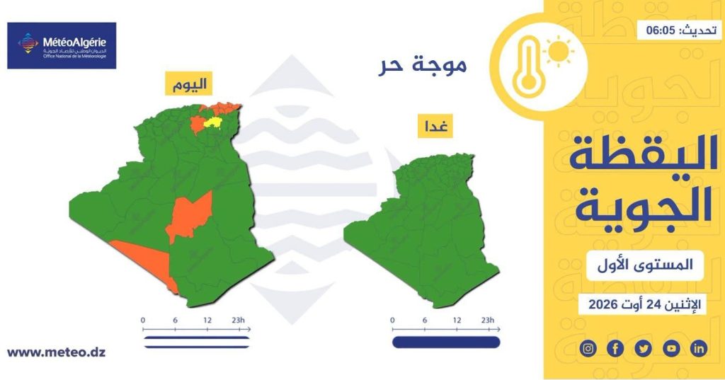 أمطار رعدية تجتاح عدة ولايات جزائرية