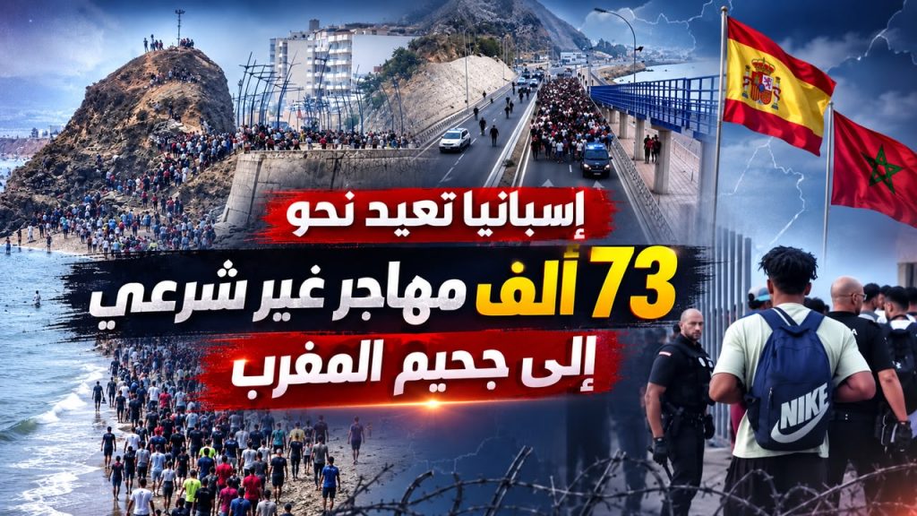 إسبانيا تعيد نحو 73 ألف مهاجر غير شرعي إلى جحيم المغرب