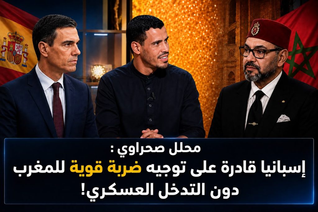 محلل صحراوي : إسبانيا قادرة على توجيه ضربة موجعة للمغرب دون التدخل عسكريا!
