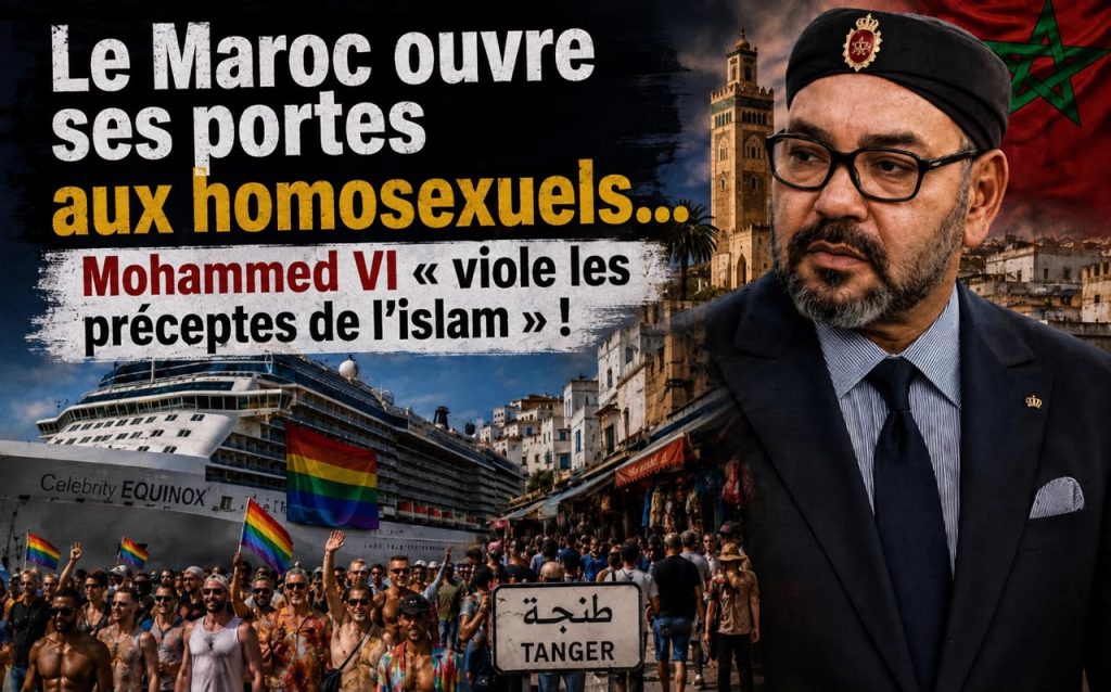 Le Maroc ouvre ses portes aux homosexuels… Mohammed VI « viole les préceptes de l’islam » !