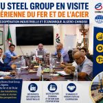 Algérie–Chine : une délégation de Baowu Steel Group en visite à l’Algérienne du Fer et de l’Acier